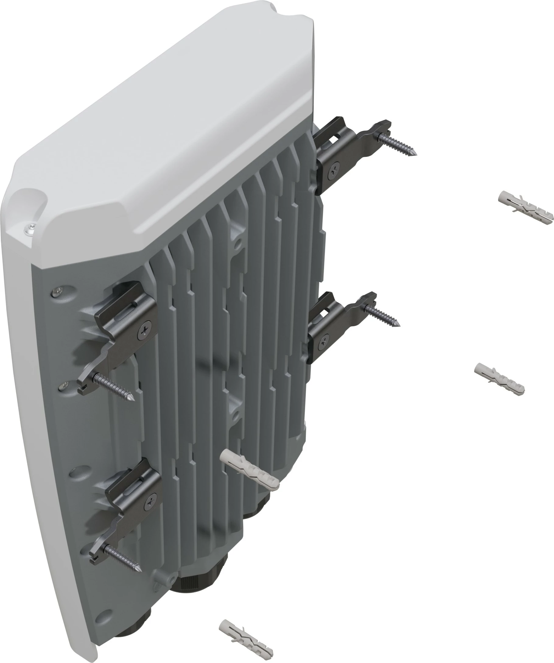 Zunanji switch MikroTik CRS504-4XQ-OUT, upravljan, L3, Fast Ethernet, bel