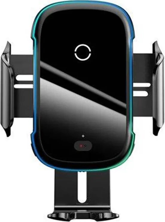 Nosilec za telefon z brezžičnim polnjenjem Baseus Light Electric, WXHW03-01, črn