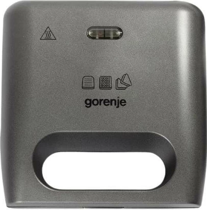 Pripomoček za sendviče, vaflje in žar Gorenje SM703GCG, 700 W, siva