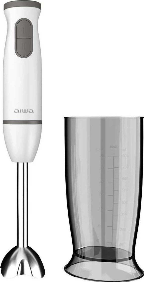 Ročni mešalnik Aiwa ABL800 Kenkiri 800, 600 W, inox, bel