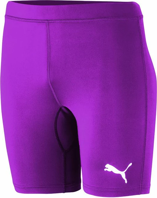 Kratke športne hlače Puma za ženske, vijolične
