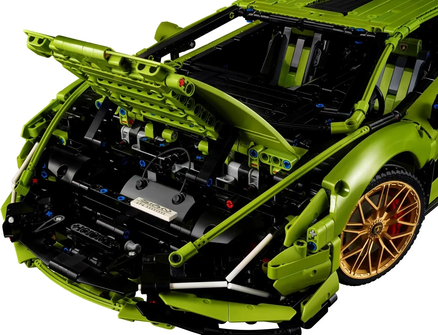 Detajni komplet za sestavljanje LEGO Technic Lamborghini Sián FKP 37