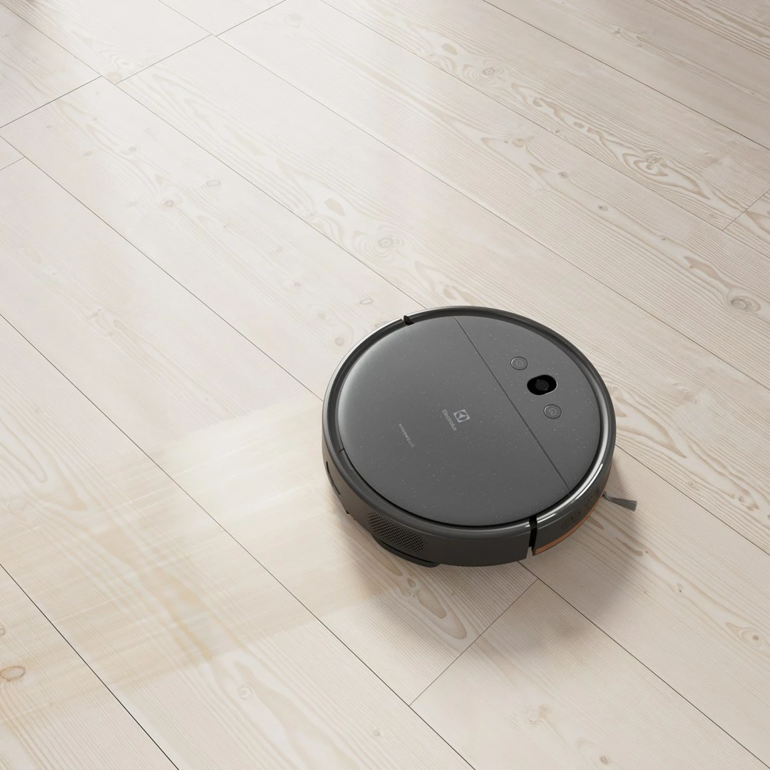 Robotski sesalnik Electrolux ER61UW1DG, 0,22 L, brez vrečke, črn