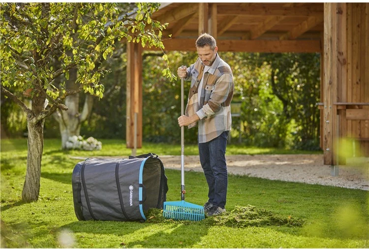 Vreča za vrtne odpadke Gardena 11715-20, 130 L, reciklirana plastika, črno/zelena