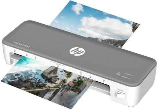 Laminator A4, siv, HP OneLam 270