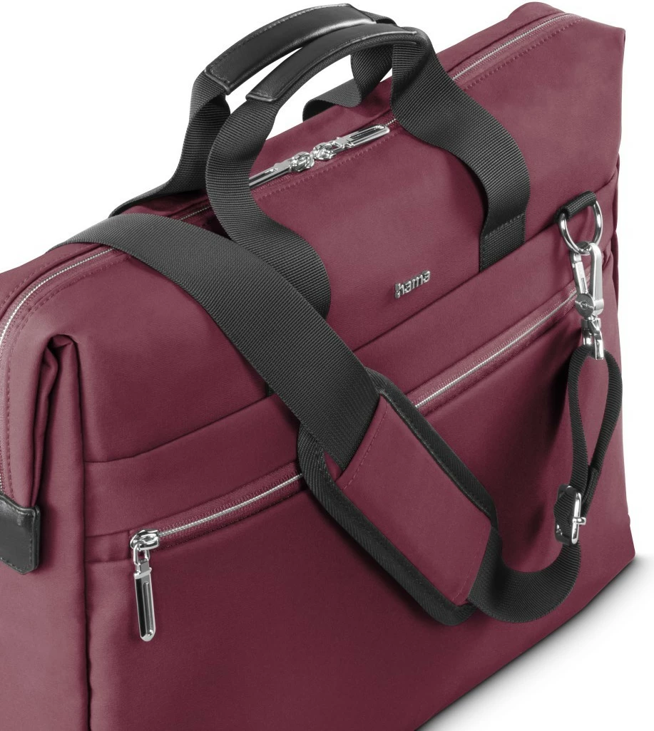 Torba za prenosnik 15,6–16,2" Hama Ultimate 227068, rdeča
