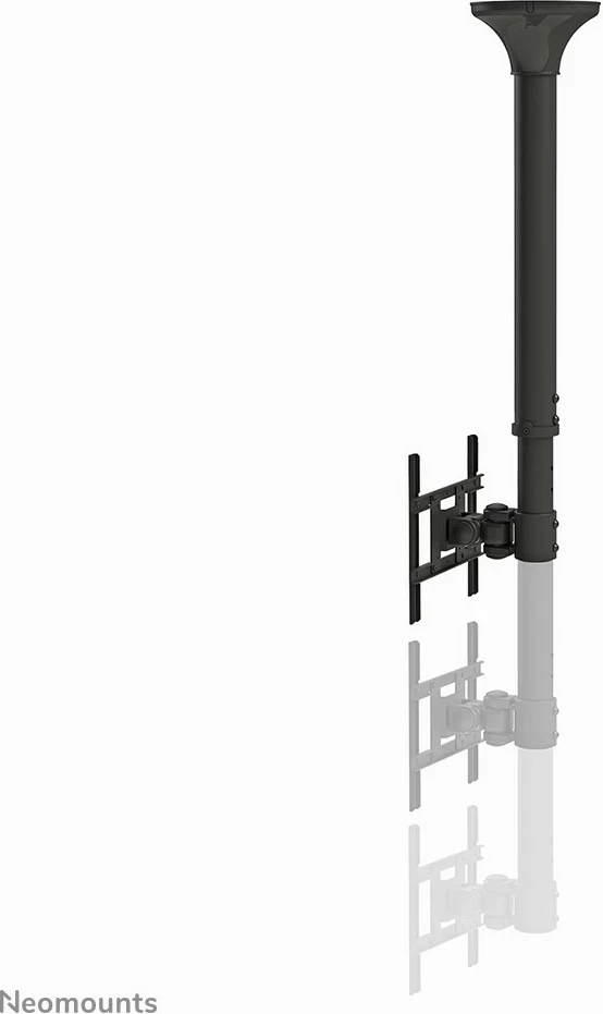 Stropni nosilec za monitor Neomounts FPMA-C200BLACK, 20 kg, 10"-40", črn