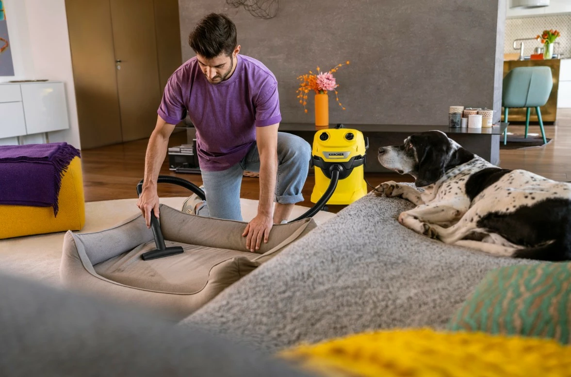 Nastavek za oblazinjenje Karcher 2.863-375.0, črn/rdeč