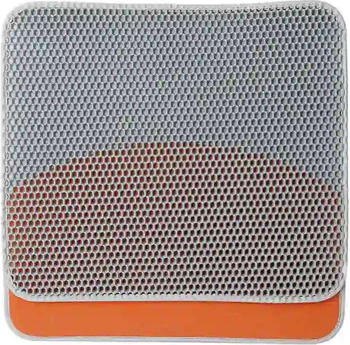 Tapeta za mačji pesek Petkit Litter Clean Pad, 55 x 55 cm, siva/oranžna