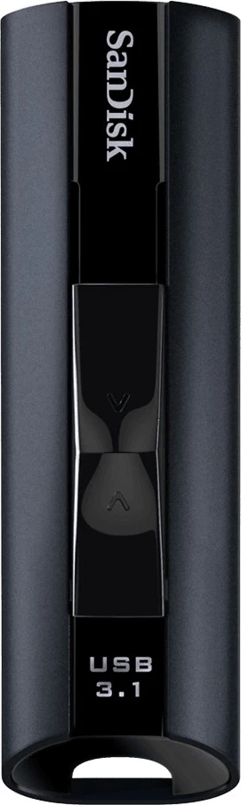 USB ključek SanDisk Extreme Pro 128GB, črn