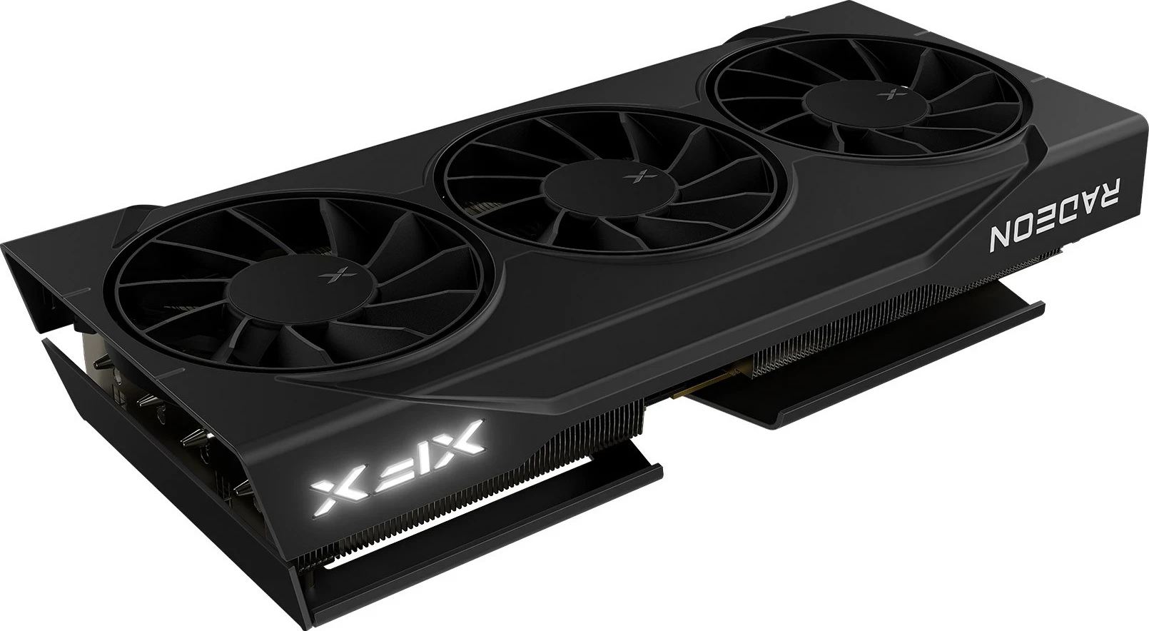 Grafična kartica XFX SWIFT RX 9060XT OC, 16 GB, 3 ventilatorji, črna
