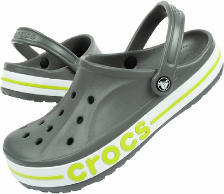 Flip-flopi Crocs Bayaband W 205089-0GX, ženski, sivi