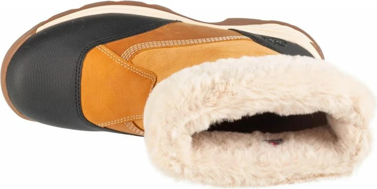 Čizme za ženske Timberland, rjavo in rumeno