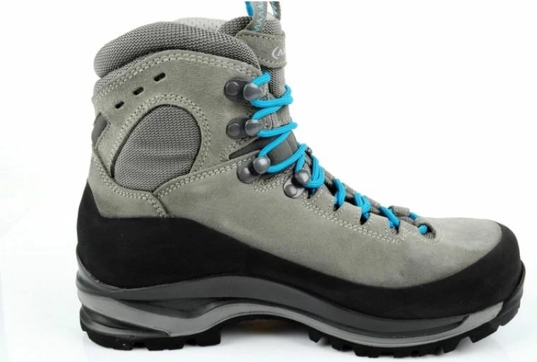 Trekking čevlji za ženske Aku, sivi