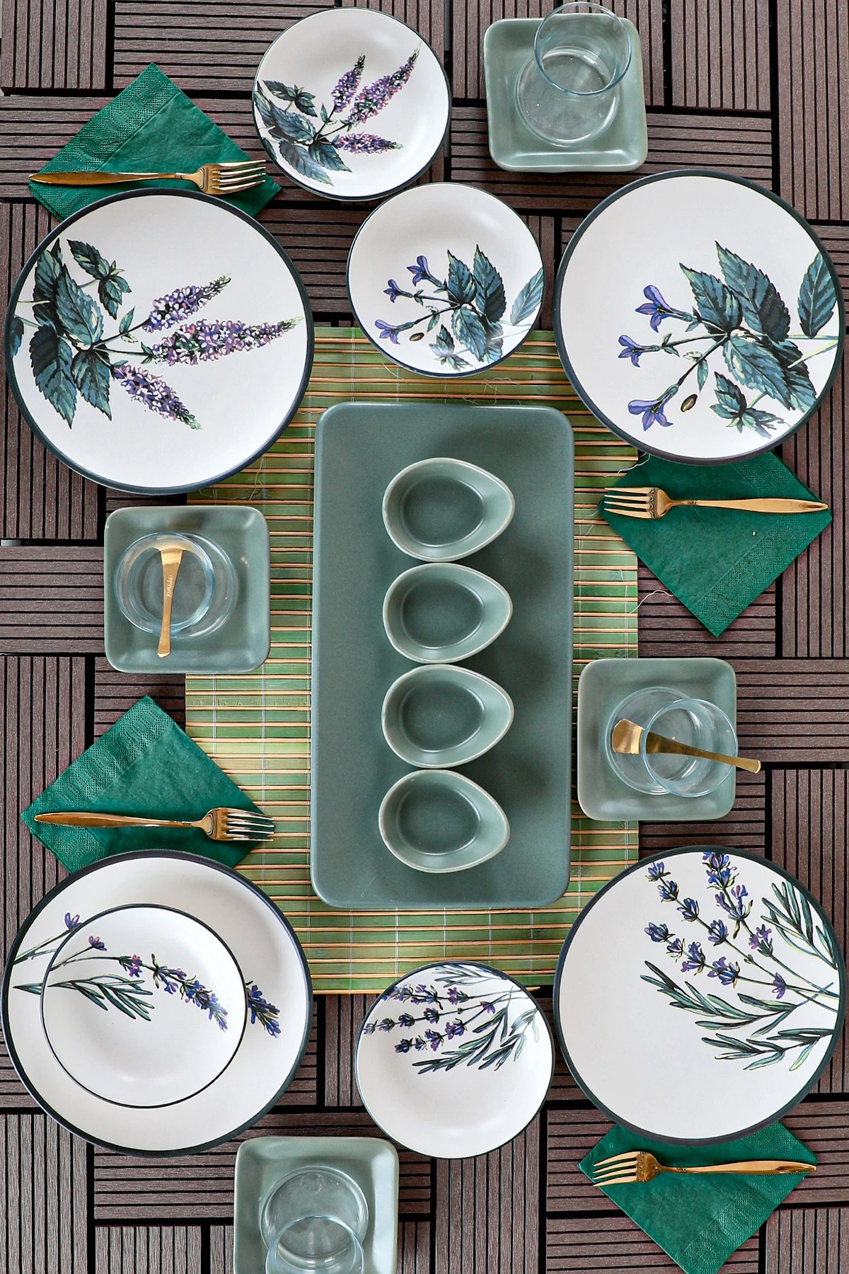 Set za zajtrk 21-delni, Hermia Concept, TV040321F7RXA33DM00MAK2100