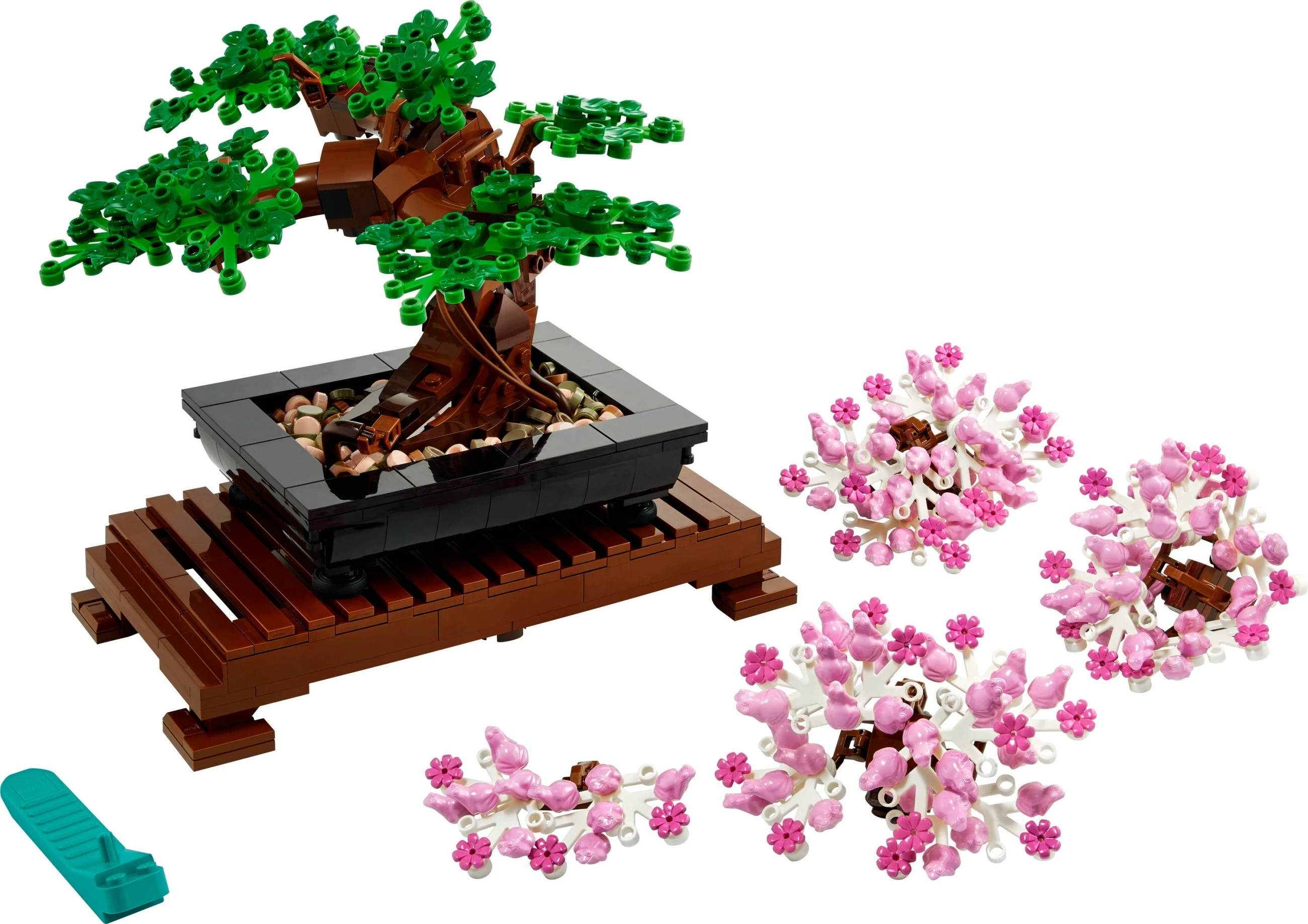 Set za izdelavo bonsaja LEGO Creator Expert, 878 kosov, plastika, večbarven