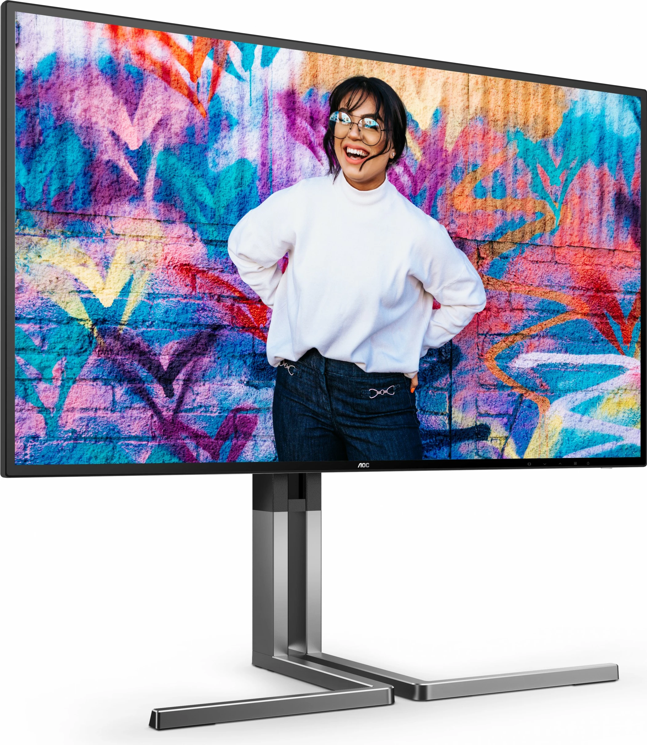 27-palčni 4K Ultra HD monitor AOC U27U3CV, črn