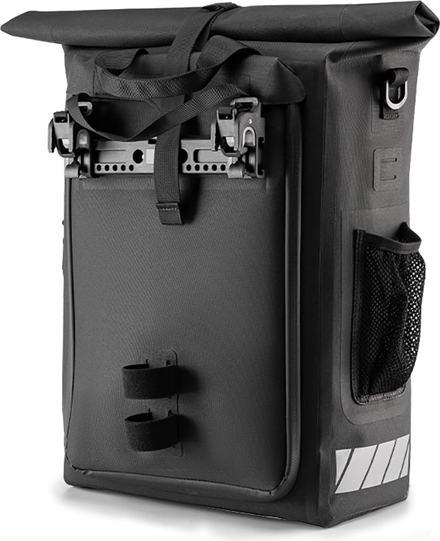 Kolesarska torba z funkcijo nahrbtnika Rockbros 30140100001, 18 l, črna