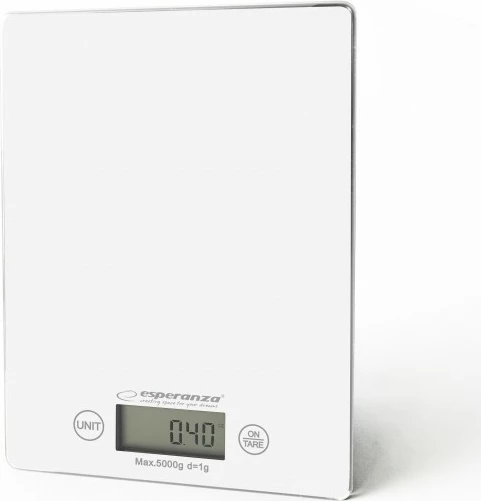 Kuhinjska tehtnica Esperanza EKS002W, digitalna, 5 kg, bela