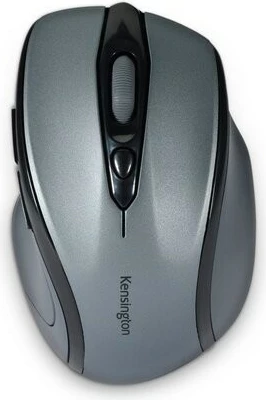 Brezžični miš Kensington Pro Fit, srednja, 1600 DPI, siva