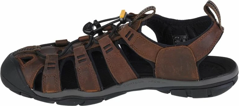 Sandali za moške, pohodniški, Keen, rjava