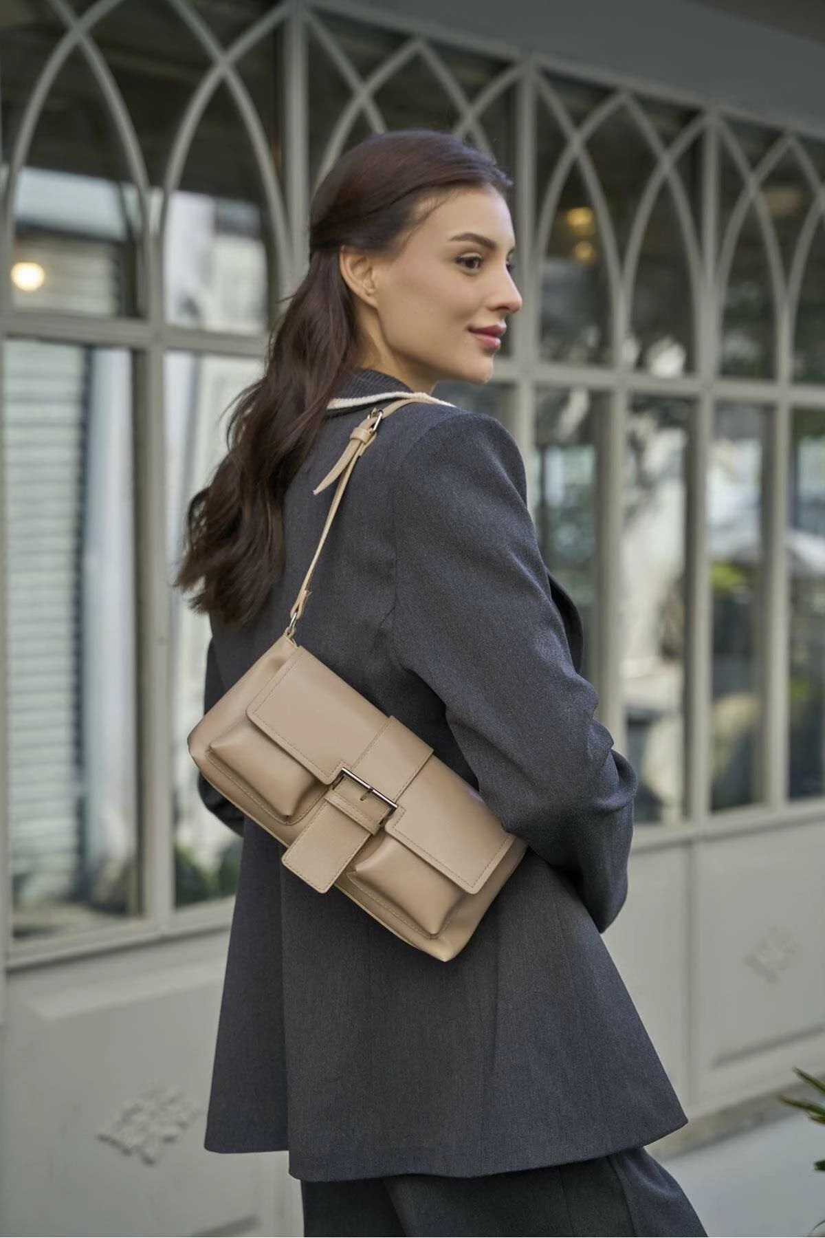 Ročna torbica, mink, Zoozie Bags MK1020225SV10-003