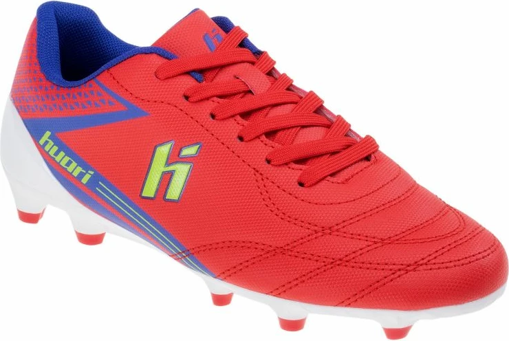 Futbalski copati za otroke Huari, rdeči
