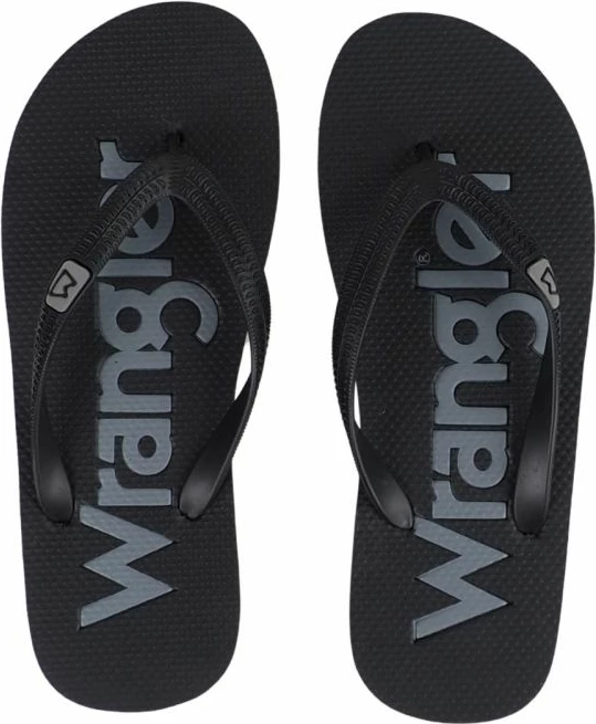 Flip-flopi črni za moške Wrangler