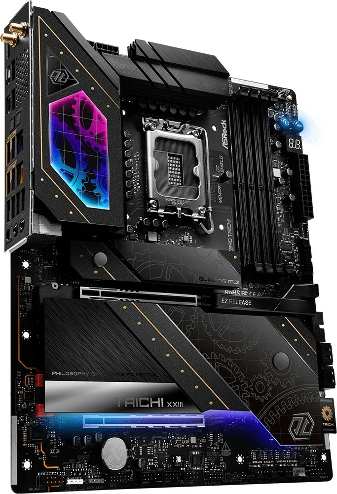 Matična plošča ASRock Z890 Taichi, Intel, LGA 1851, DDR5, Wi‑Fi 7, Thunderbolt 4