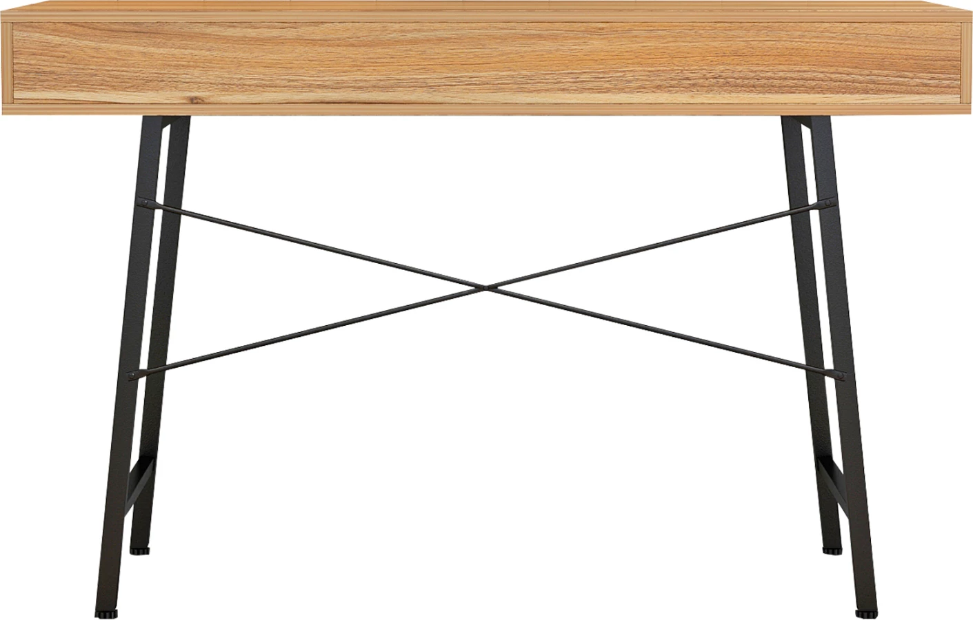 Pisarnaška miza FH2128.03, oreh-siva-črna, 120x48x76,5