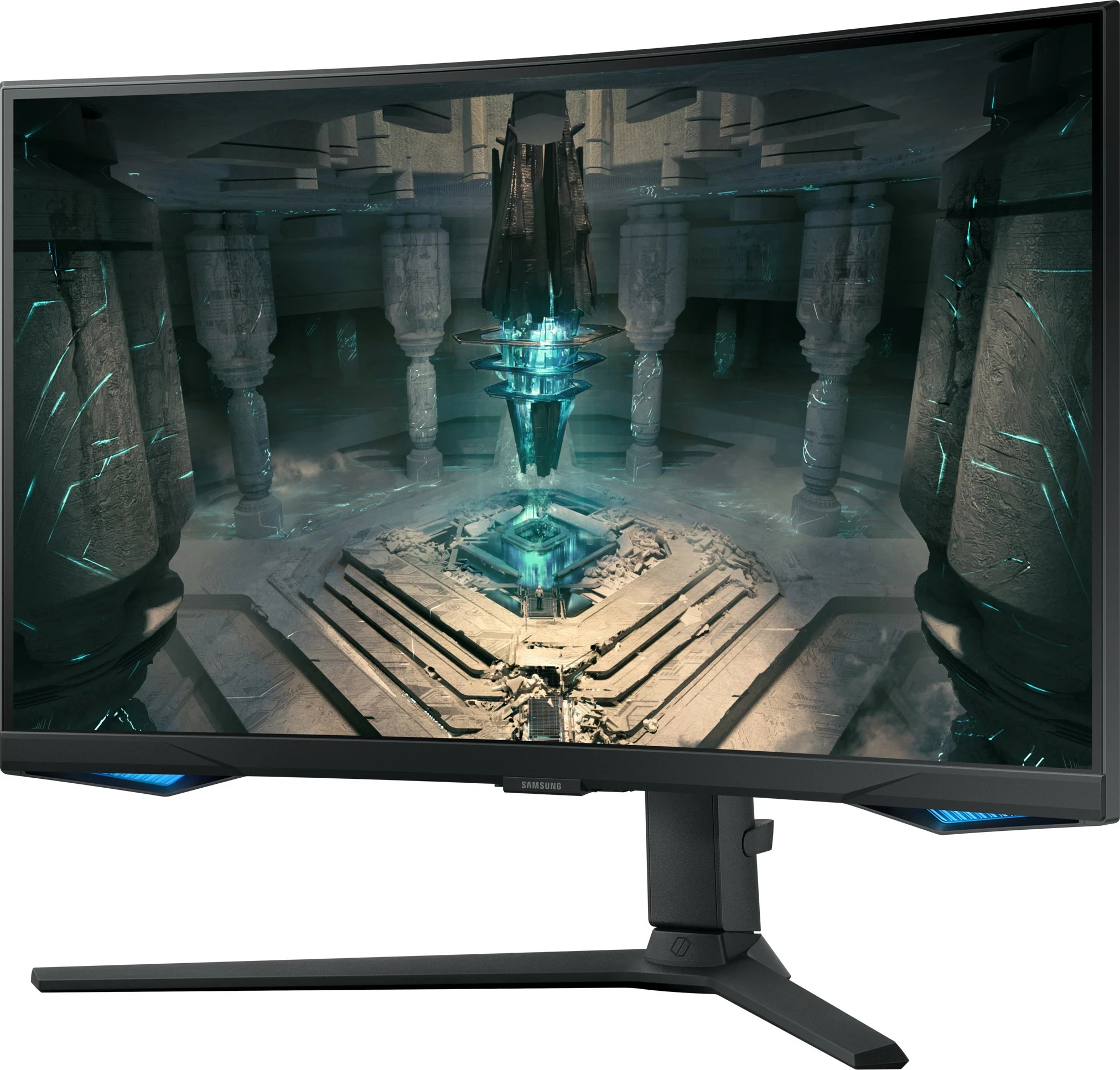 Zakrivljen 27" Quad HD monitor, Samsung LS27BG650EU, 1 ms, črn