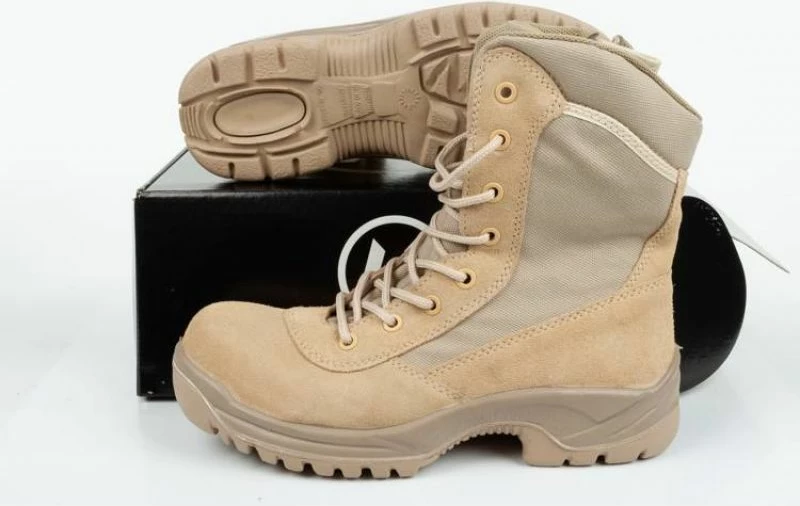 Varnostni škornji za moške Lavoro, krem