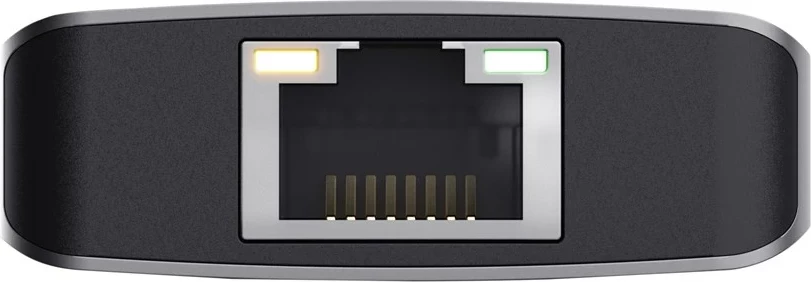 Adapter USB Type-C Dalyx, 1000 Mbit/s, srebrn