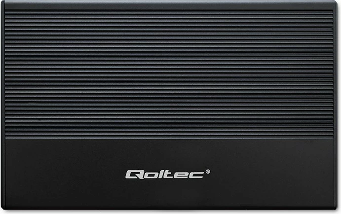 Zunanja ohišje za SSD/HDD 2,5" Qoltec, USB 3.0, 2TB, črno