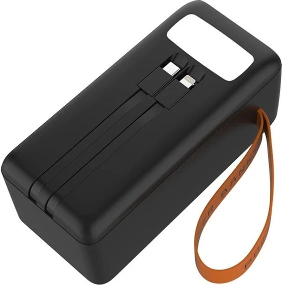 Power bank Tracer VOUGE-5, 50.000 mAh, LCD zaslon, črn