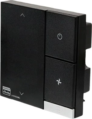 Pametni termostat Shelly PbS LinkedGo ST802-B, Wi‑Fi, Bluetooth, črn