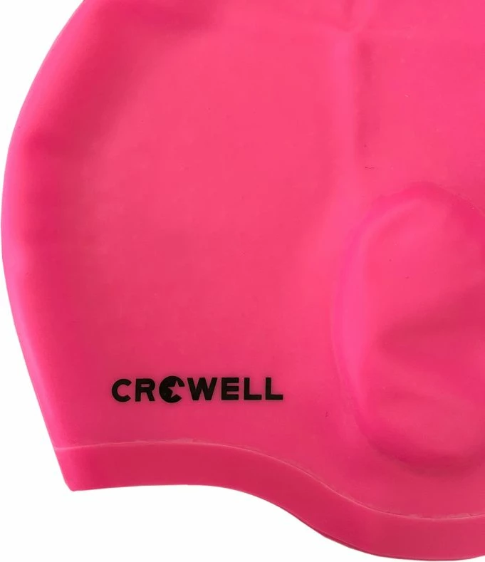 Plavalna kapa Crowell Ucho Bora, ženska, rdeča