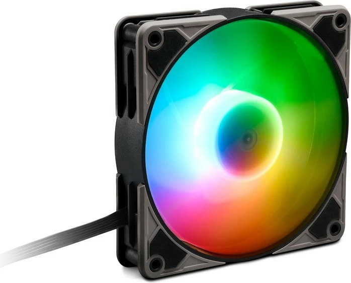 Ventilator za ohišje 140 mm, RGB, transparenten Sharkoon SilentStorm 140 PWM RGB