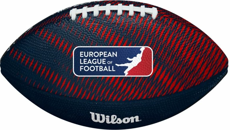 Žoga za ameriški nogomet, Wilson, rdeča in modra