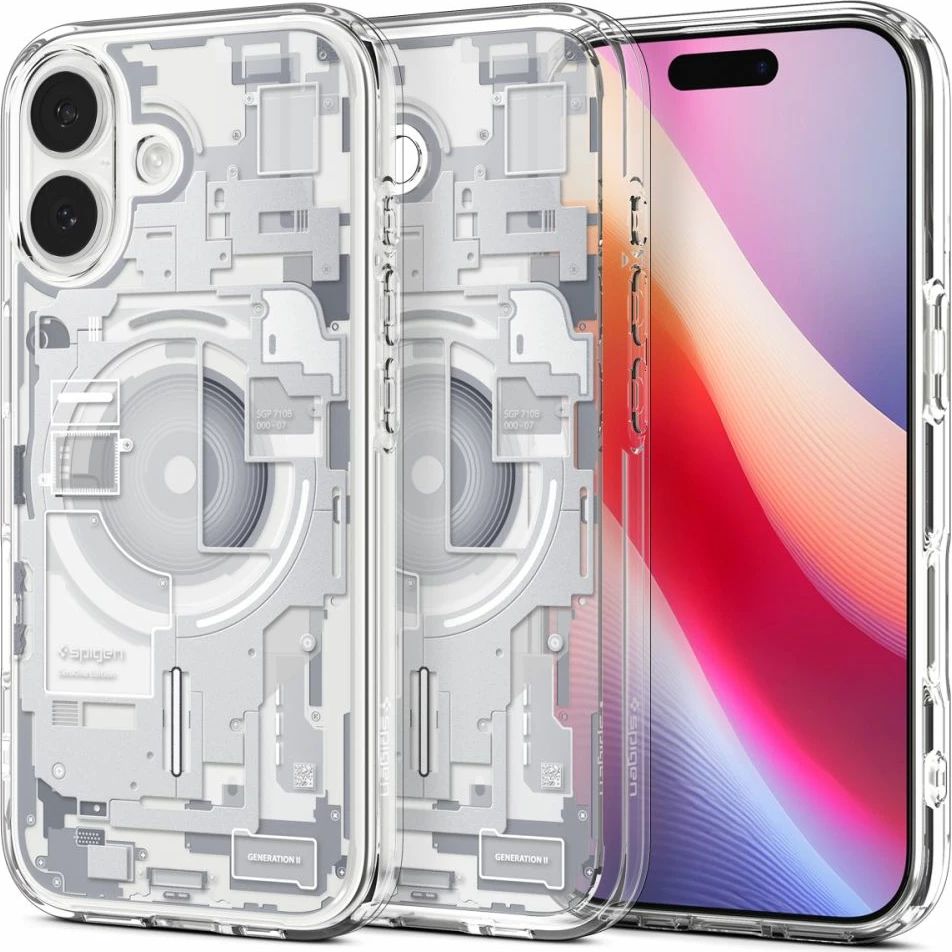 Ovitek za telefon Ultra Hybrid MagSafe za iPhone 17, Spigen, bel