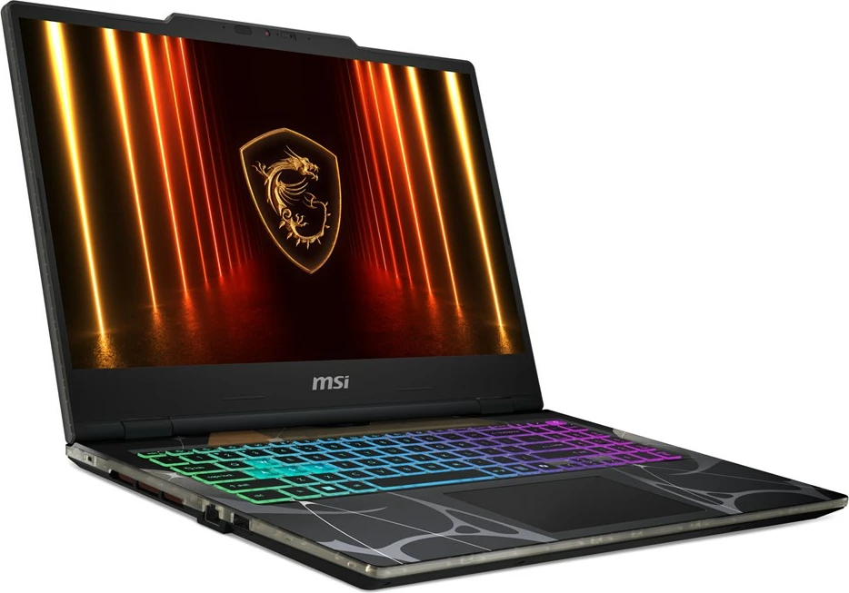 Gaming prenosnik MSI Cyborg 15 B2RWFKG-038XPL, 15,6", Intel Core 7 240H, 16 GB RAM, 512 GB SSD, NVIDIA RTX 5060, črn