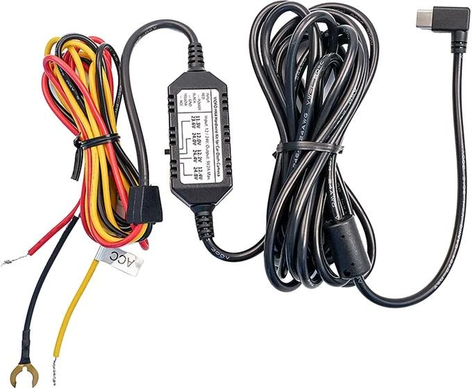 Napajalni komplet za trdo ožičenje za video snemalnik Viofo HK4, USB-C, set z 8 adapterji