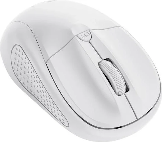Brezžična miška Trust Primo, bela