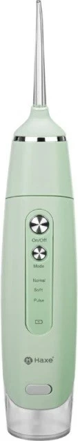 Oralni irigator brez kabla, 4 nastavki, 3 stopnje, bel Haxe RUBIS HX 716