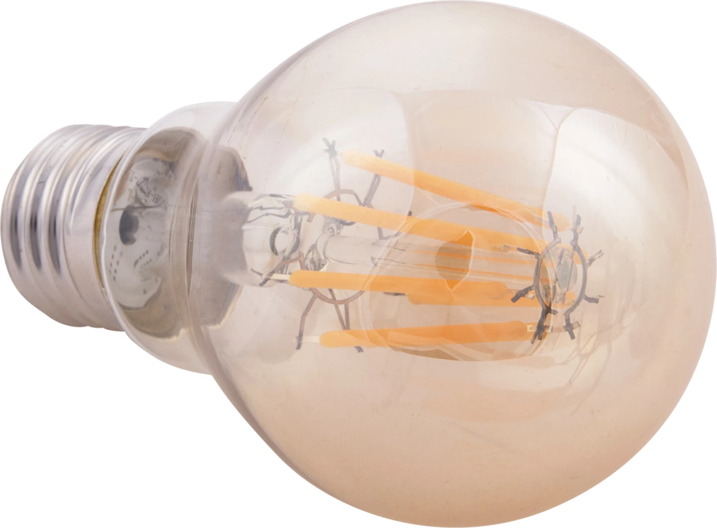 LED žarnica FH4045 z nitko 8W E27 3000K zlata zatemnljiva