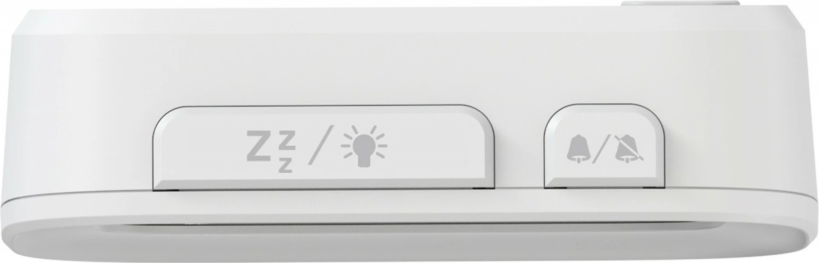 Alarmna ura s termometrom Sencor SDC 2200, bela