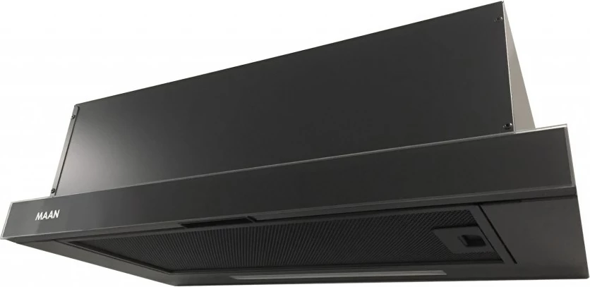 Stenska kuhinjska napeljava Maan, 315 m3/h, črna
