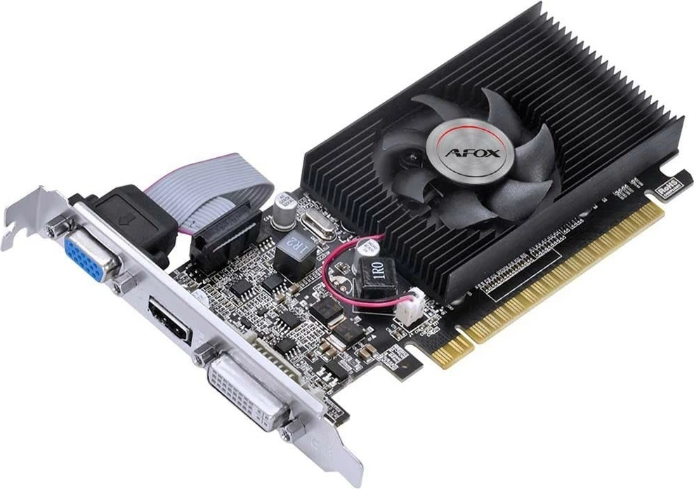 Grafična kartica AFOX GeForce GT 210, 512MB DDR3, PCI-E, DVI HDMI VGA, nizkoprofilna