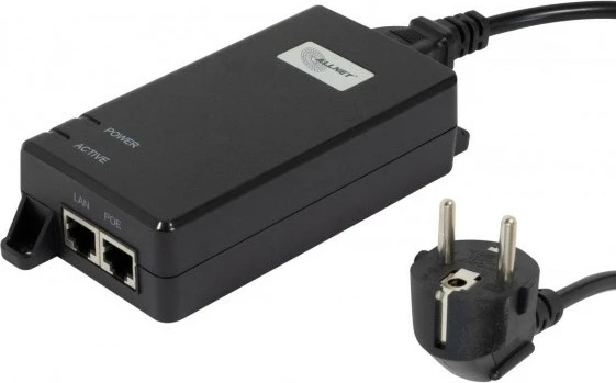 PoE injektor ALLNET ALL-PI102-BT60-5G, 1G/2.5G/5G, plastičen