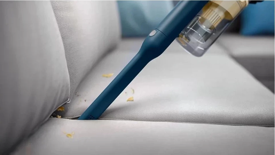 Vertikalni sesalnik Aqua 5000 XC5043/01, brezžični, modra - Philips